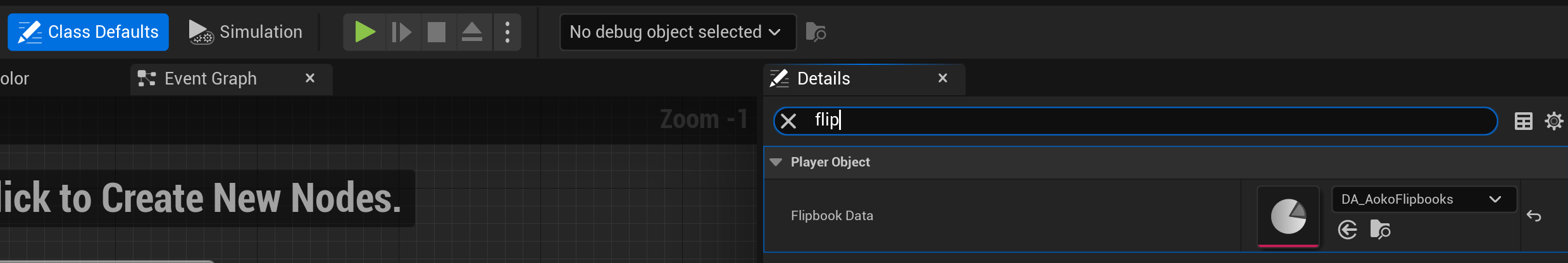 Set Flipbook Data